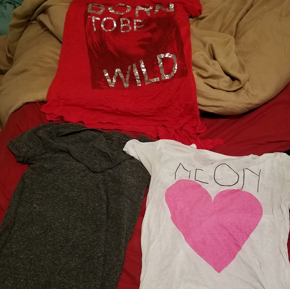 3 shirts